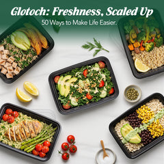 Glotoch Express boîtes empilées pour rangement compact, gain de place