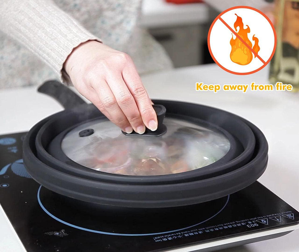 GLOU-GLOU GOOSE GGG à côté d'une assiette pour évaluer diamètre pratique