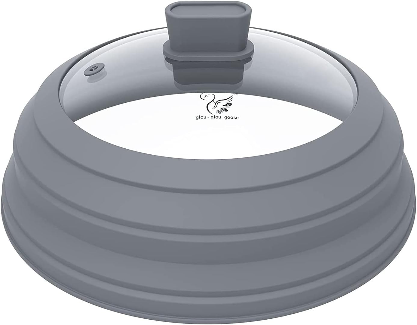 GLOU-GLOU GOOSE GGG couvercle en verre face visible protection anti-projection