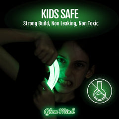 Glow Mind bracelet porté par enfant pour sécurité et fun