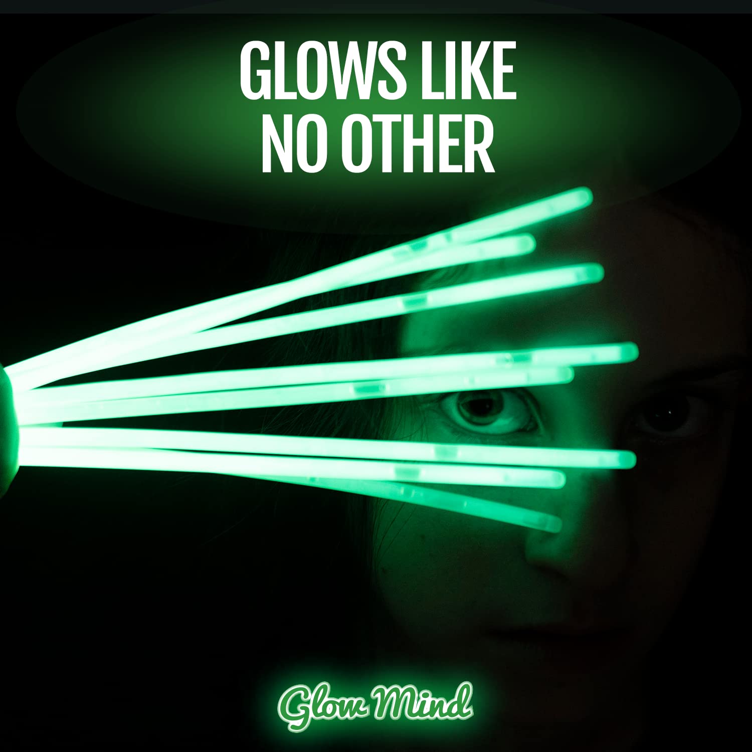 Glow Mind gros plan du tube montrant la texture et robustesse