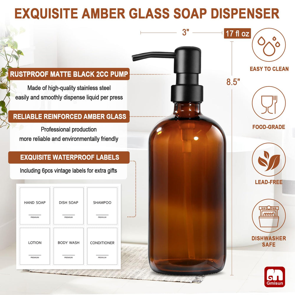gmisun pompe en acier inoxydable proche, action lisse et anti-rouille