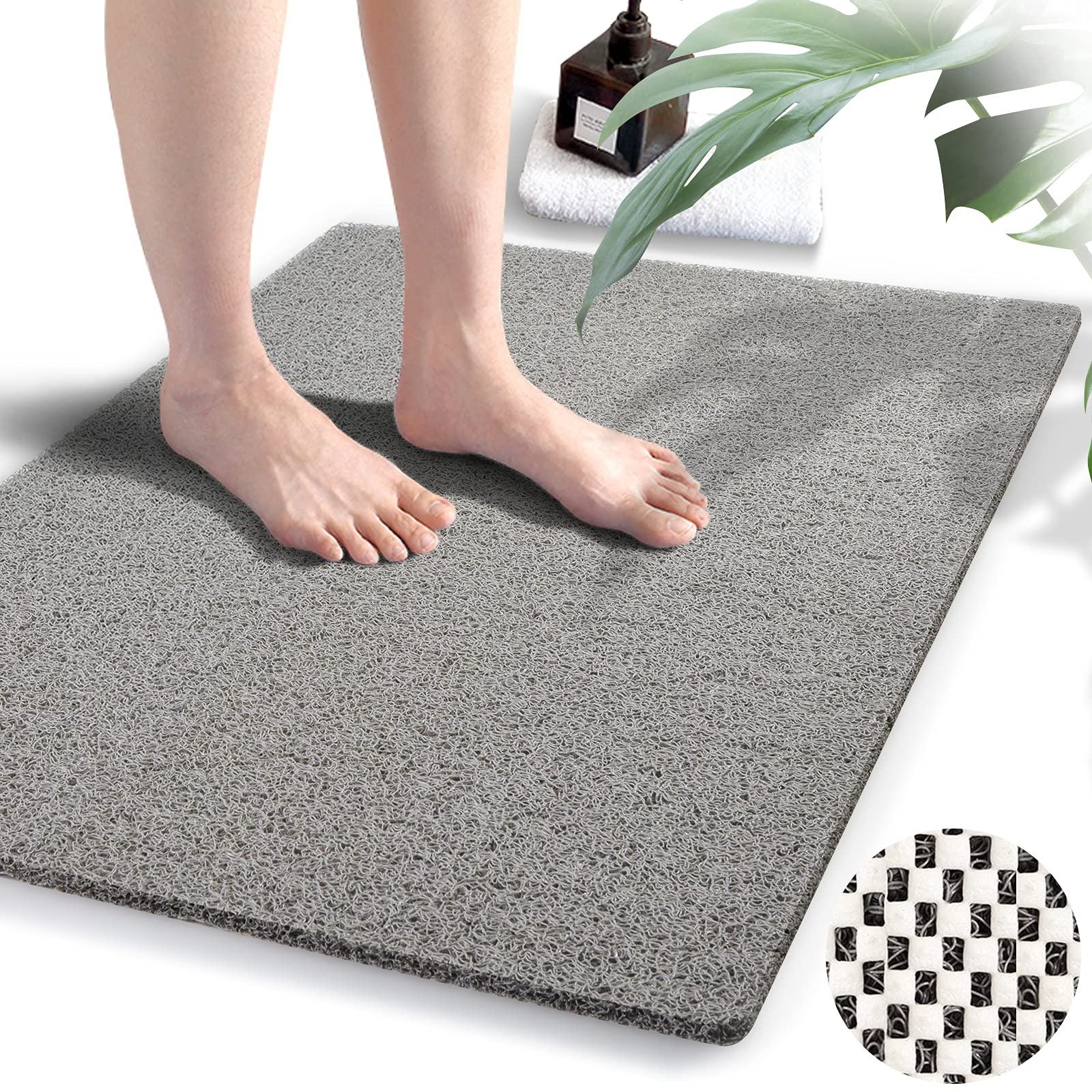 godehone tapis de douche face avant montrant stabilité antidérapante
