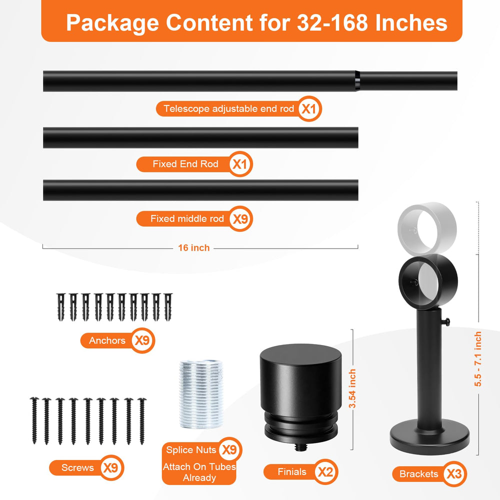 Gogrinliv kit composants montrant vis cachées et montage propre