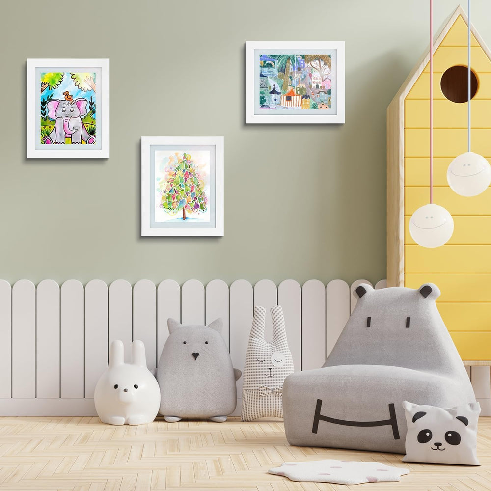 Golden State Art cadre en situation familiale valorisant les dessins d'enfant