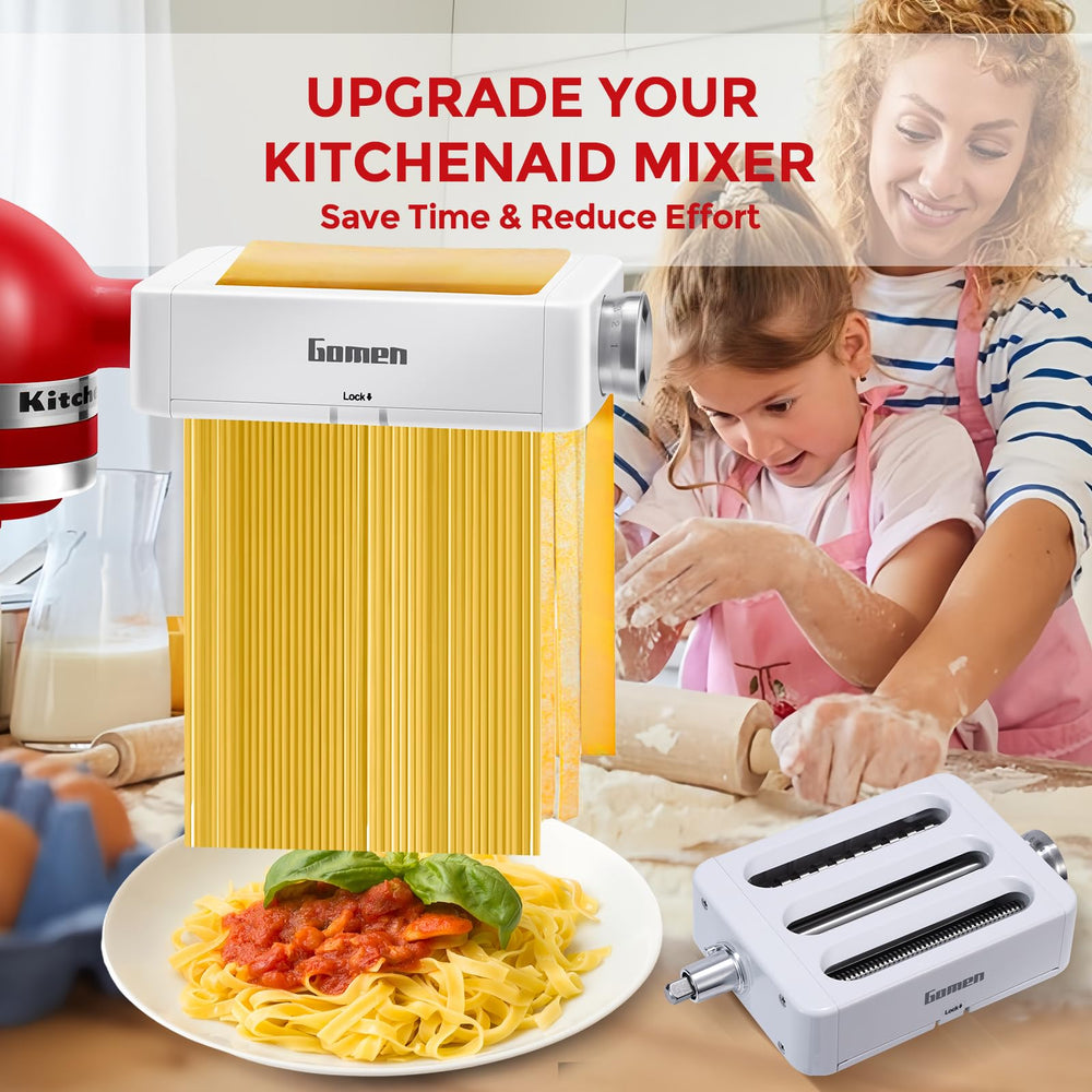 Gomen installation sur KitchenAid démontrant compatibilité et simplicité