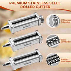 Gomen close-up des cutters fettuccine garantissant lames nettes et régulières