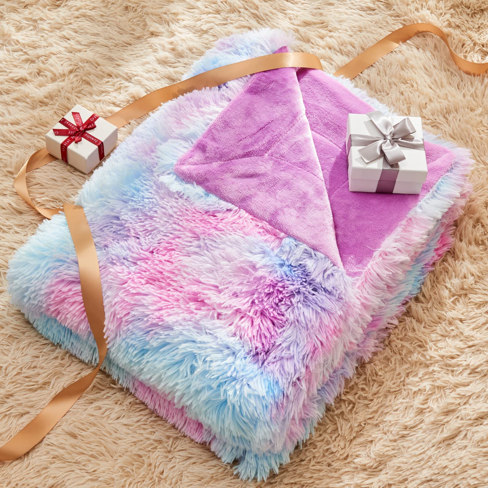 GONAAP plaid stylisé en chambre, apporte touche cosy et élégante