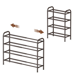 Gonfoam étagère face complète bronze pour rangement ordonné