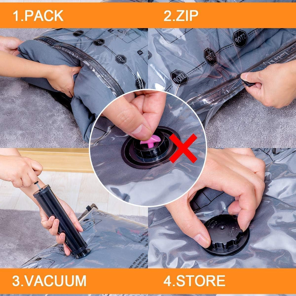 GONGSHI sac jumbo comprimant une couette pour gain d'espace maximal