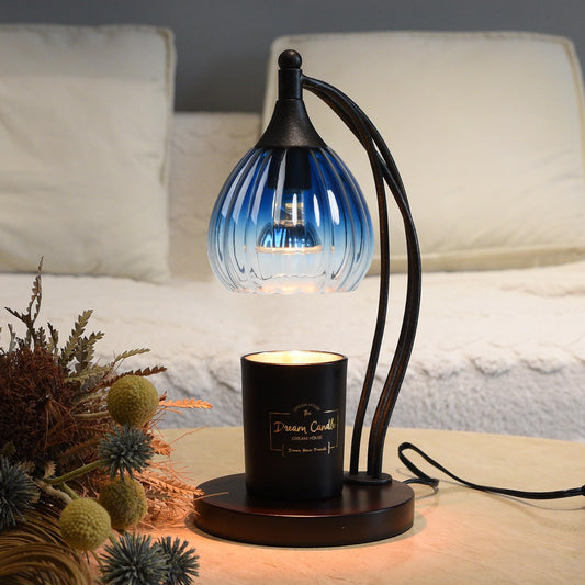 GOODBUY vue frontale de la lampe chauffe-bougie, design sûr et élégant