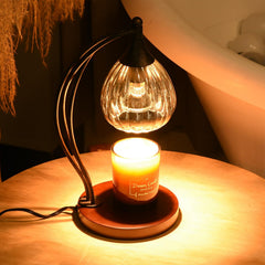 GOODBUY lampe chauffe-bougie profil mettant en valeur silhouette décorative