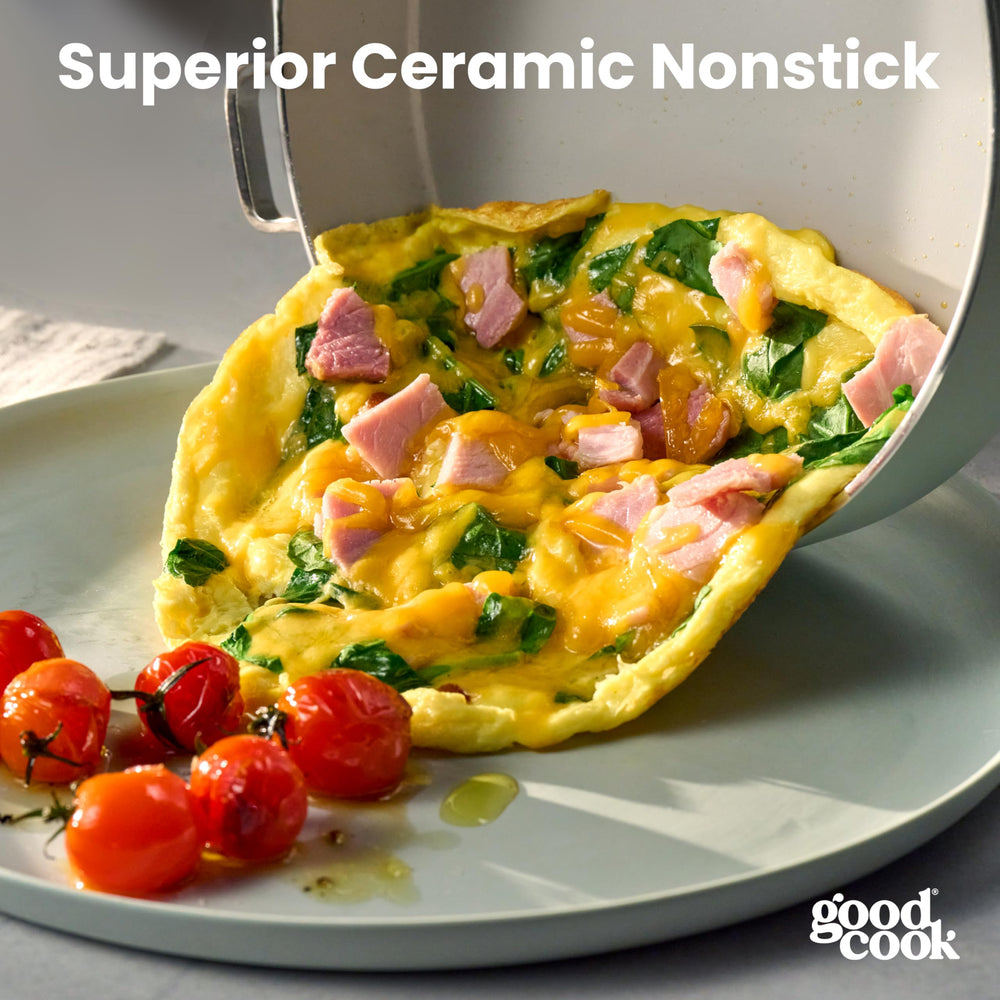 GoodCook outils en nylon inclus, protègent le revêtement céramique