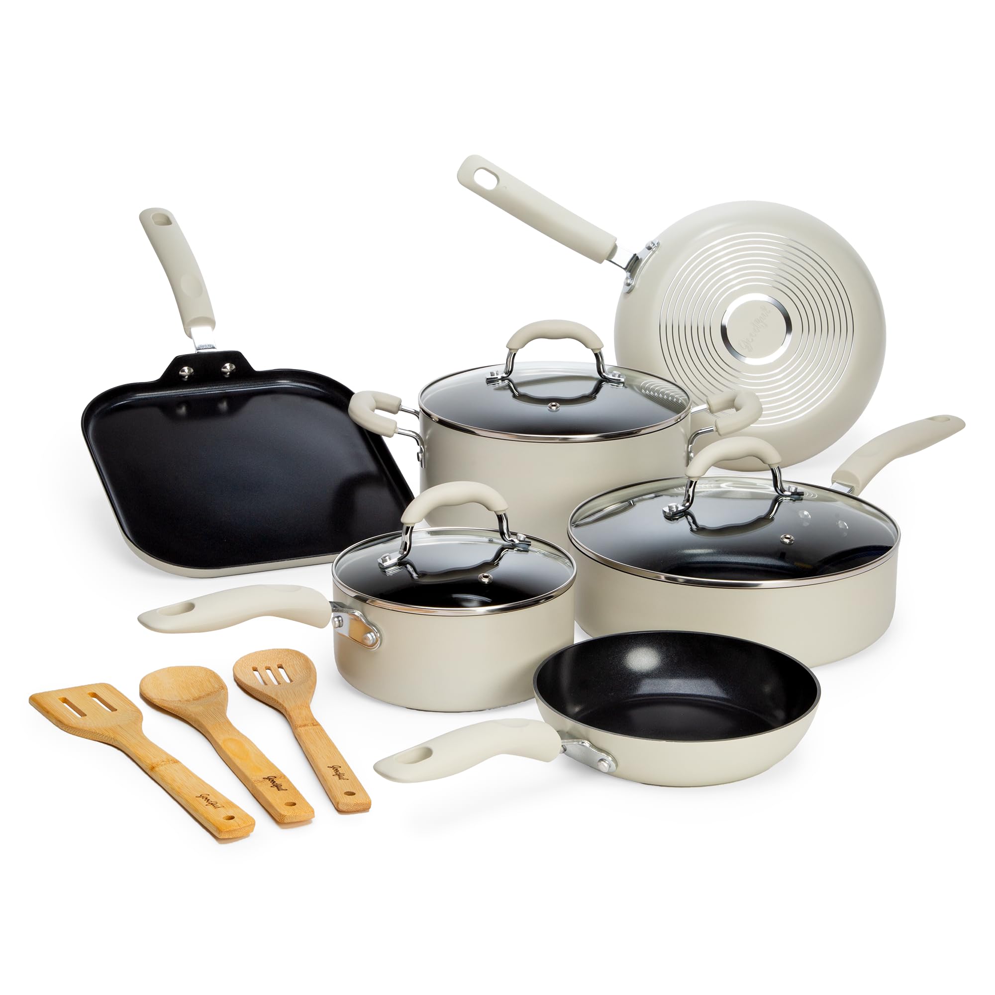 Goodful ensemble face montrant l’ensemble complet et rangement pratique