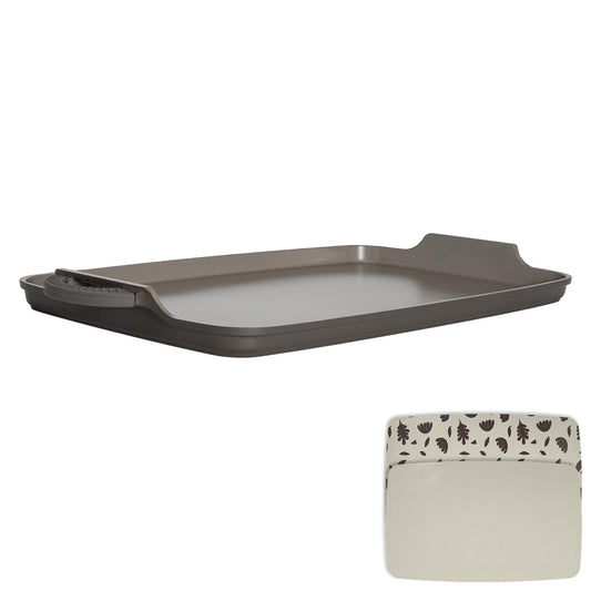 Goodful plaque double face recto montrant grande surface de cuisson utile