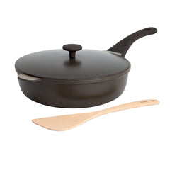 Goodful poêle face graphite montrant design polyvalent et gain de place