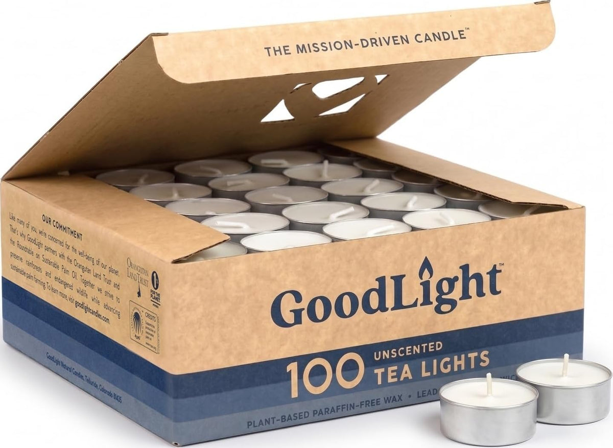 GoodLight face avant de l’emballage 100 unités, stockage pratique