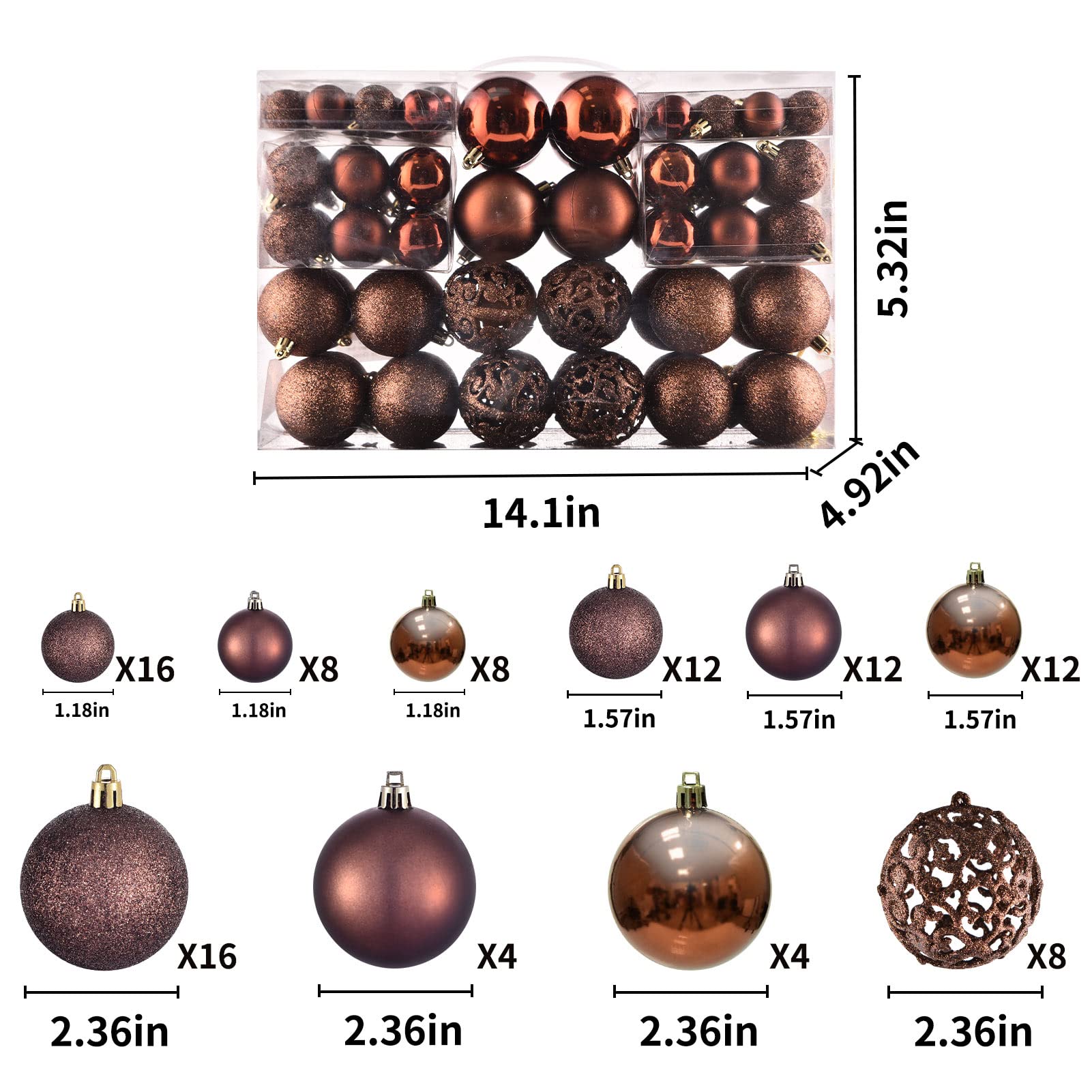 GOODLYGHTS comparaison des tailles en main illustrant proportions 3, 4 et 6 cm