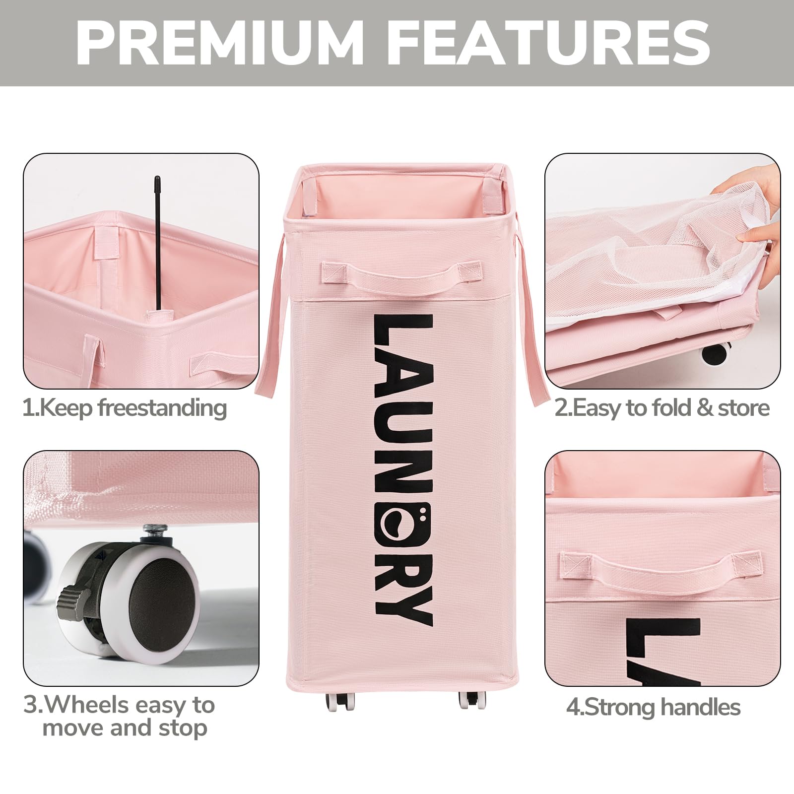Goodpick sac intérieur en maille amovible facilitant le transfert au lave-linge