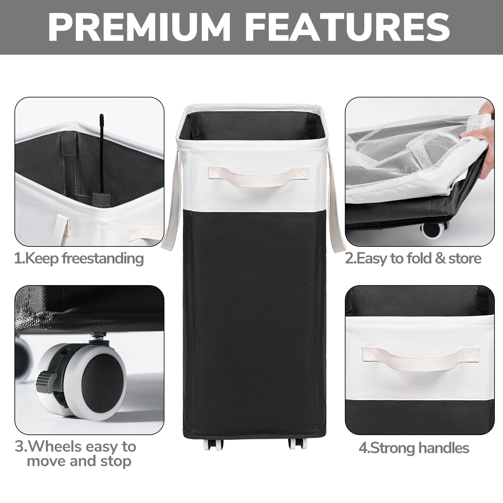 Goodpick sac intérieur en maille amovible pour lavage simple