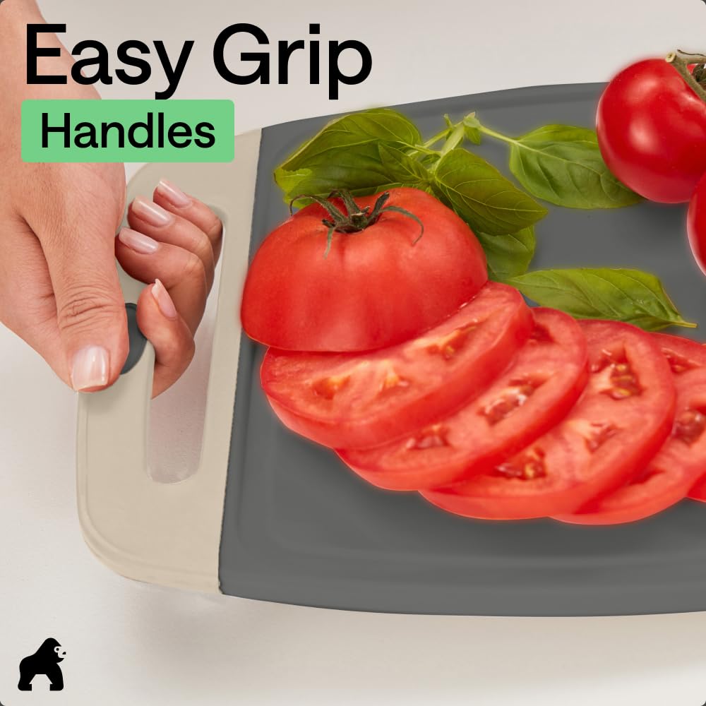 GORILLA GRIP comparaison d'épaisseur vs bois montrant robustesse supérieure