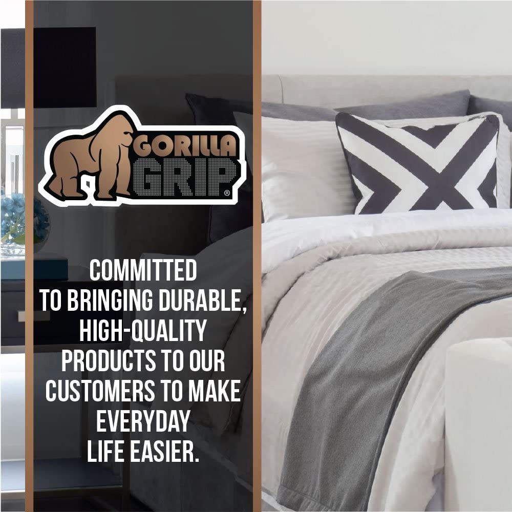 GORILLA GRIP étiquette produit affichant instructions et caractéristiques