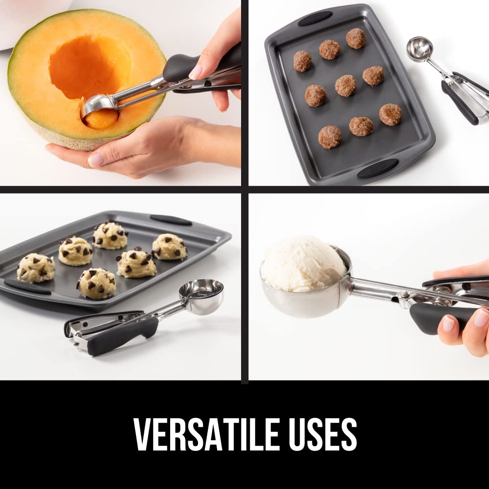 GORILLA GRIP détail du grattoir interne aidant à éjecter la pâte
