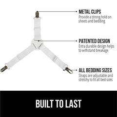 GORILLA GRIP détail de l'élastique extensible offrant tension adaptable