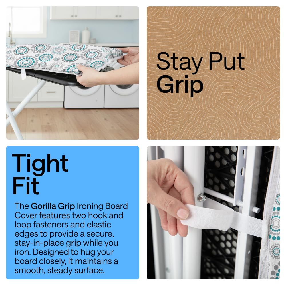 GORILLA GRIP rembourrage épais protège tissu et évite marques