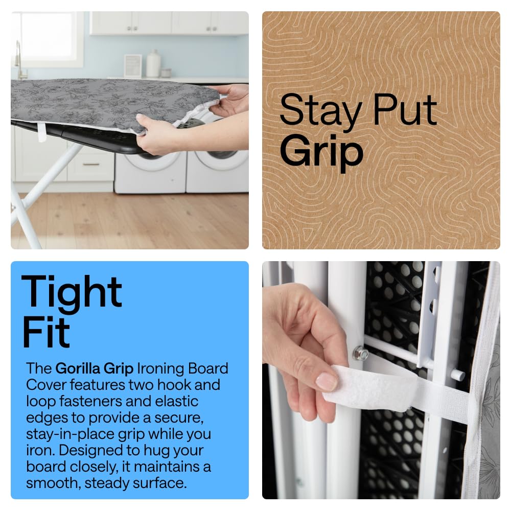 GORILLA GRIP gros plan du rembourrage épais offre protection et confort