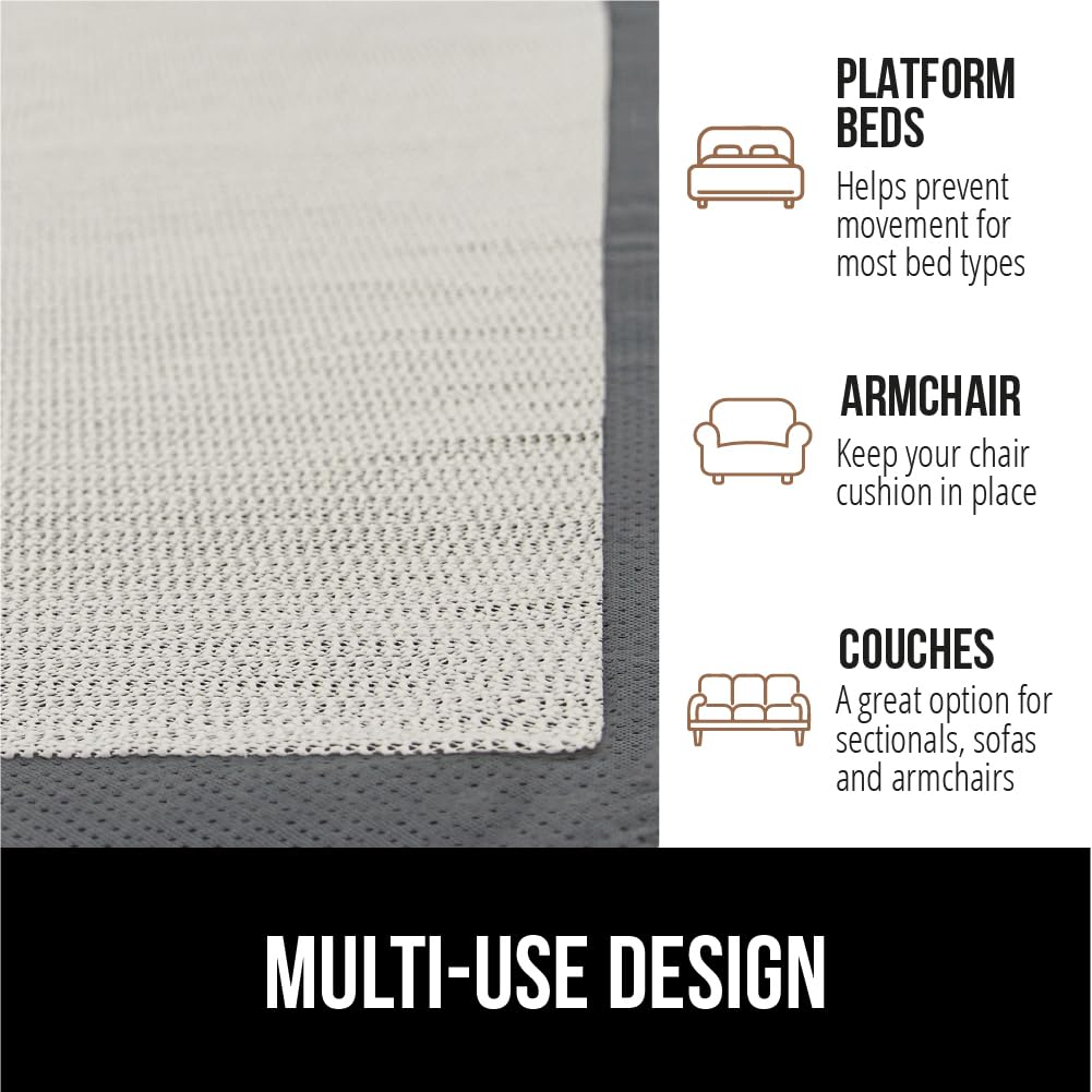 GORILLA GRIP matelas sur plateforme démontrant stabilité accrue