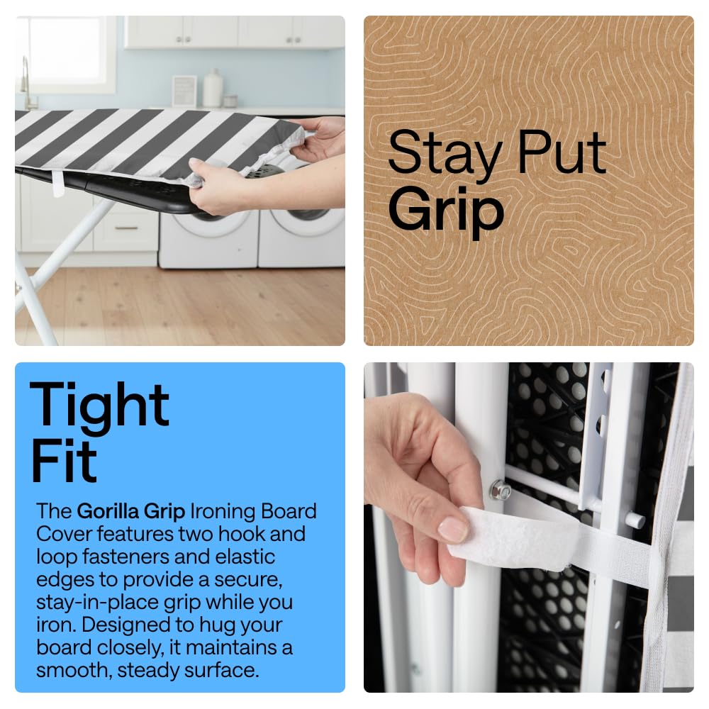 GORILLA GRIP rembourrage épais en gros plan, protection contre marques de maille