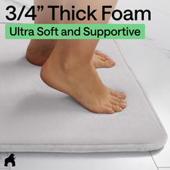 GORILLA GRIP dessous avec points antidérapants pour sécurité