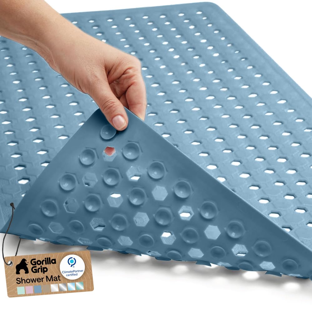 GORILLA GRIP vue avant du tapis dans son emballage montrant taille et couleur