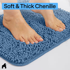 GORILLA GRIP tapis posé devant une douche démontrant usage pratique