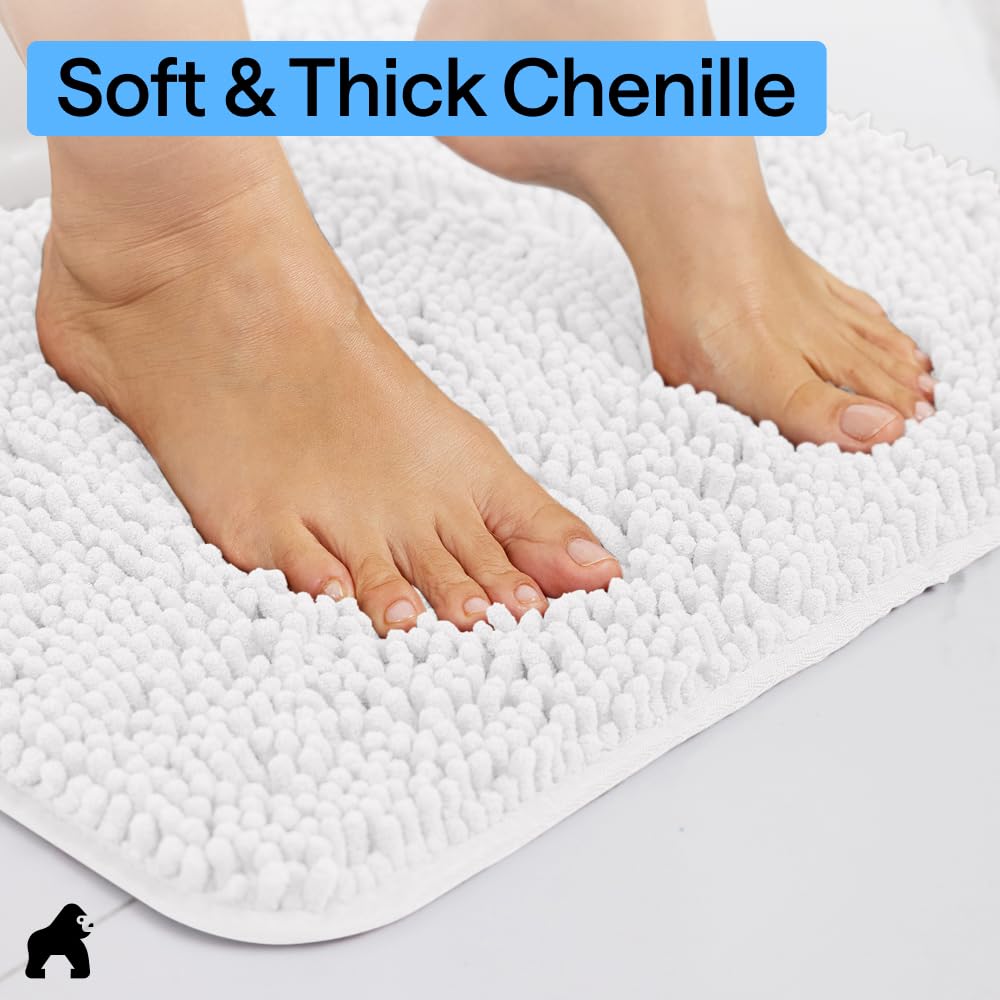 GORILLA GRIP tapis posé près d'une règle pour montrer la taille