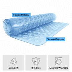 GORILLA GRIP texture en galets offrant confort pour les pieds