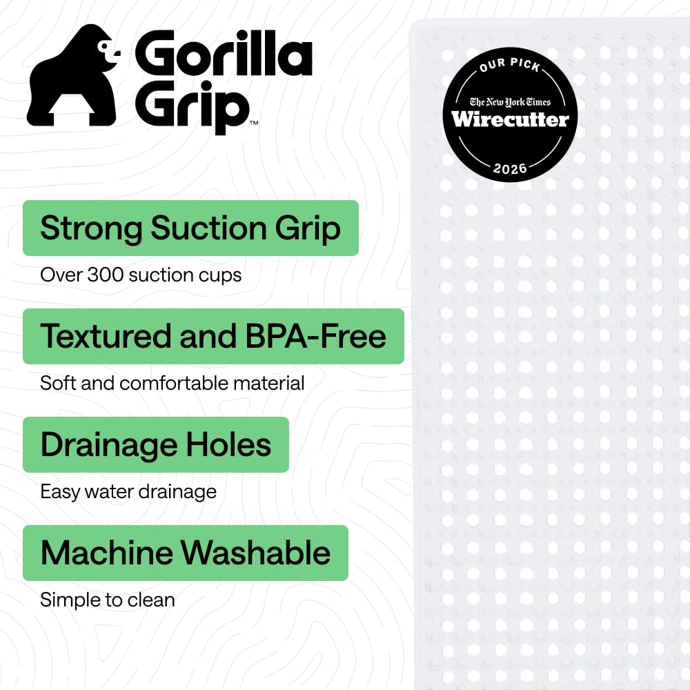 GORILLA GRIP gros plan texture galet offrant confort et adhérence pour les pieds