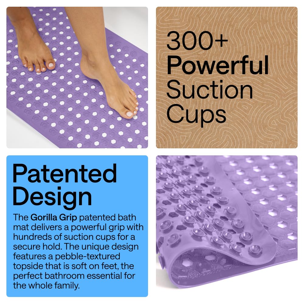 GORILLA GRIP gros plan texture hexagonale confortable antidérapante