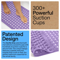 GORILLA GRIP gros plan texture hexagonale confortable antidérapante