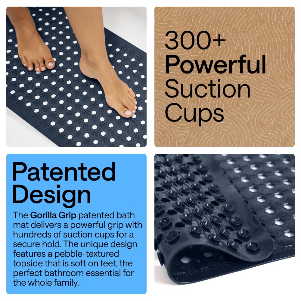 GORILLA GRIP texture gros plan douceur et antidérapance pour pieds