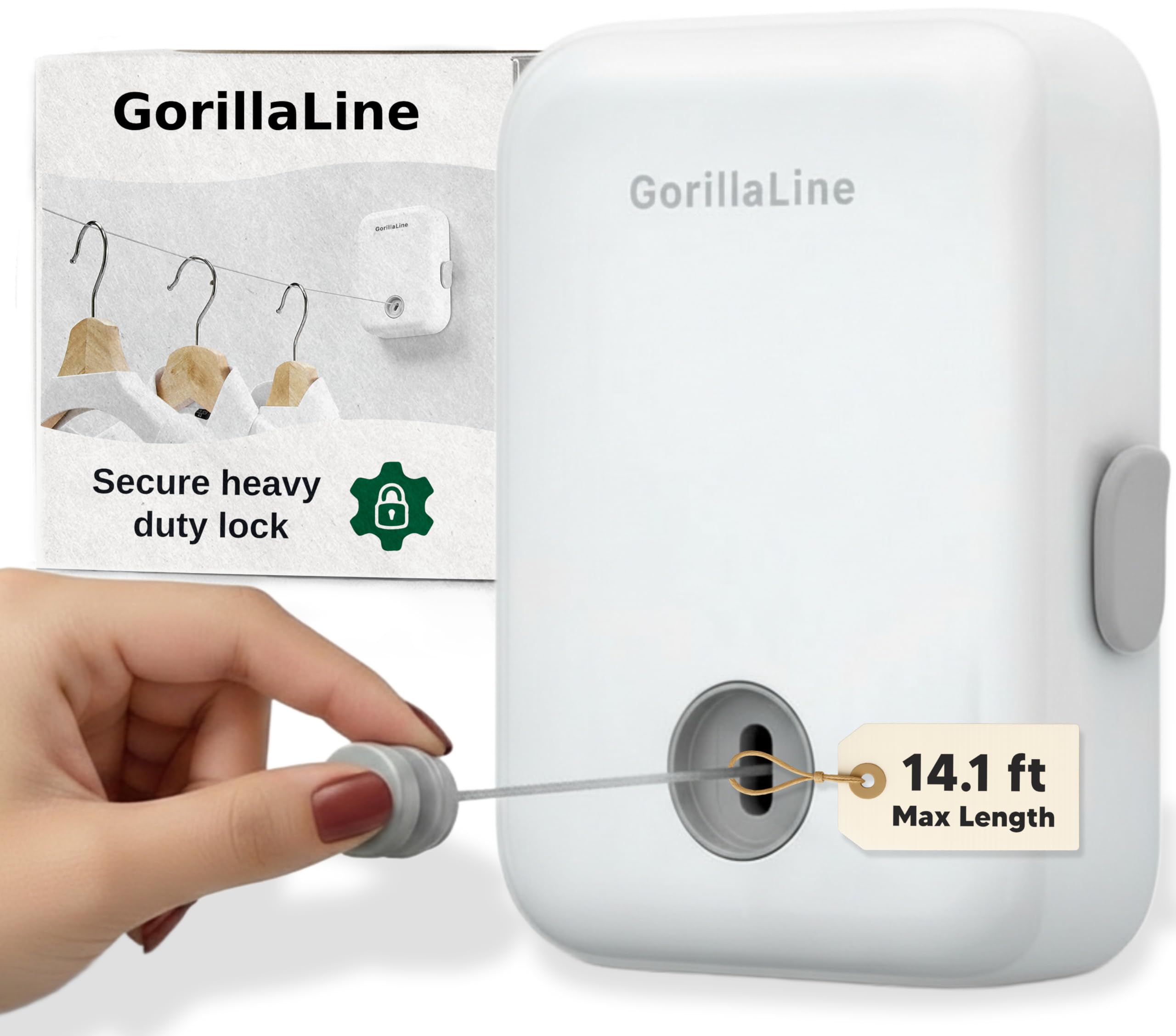 GorillaLine boîtier en acier inoxydable élégant pour intégration décorative