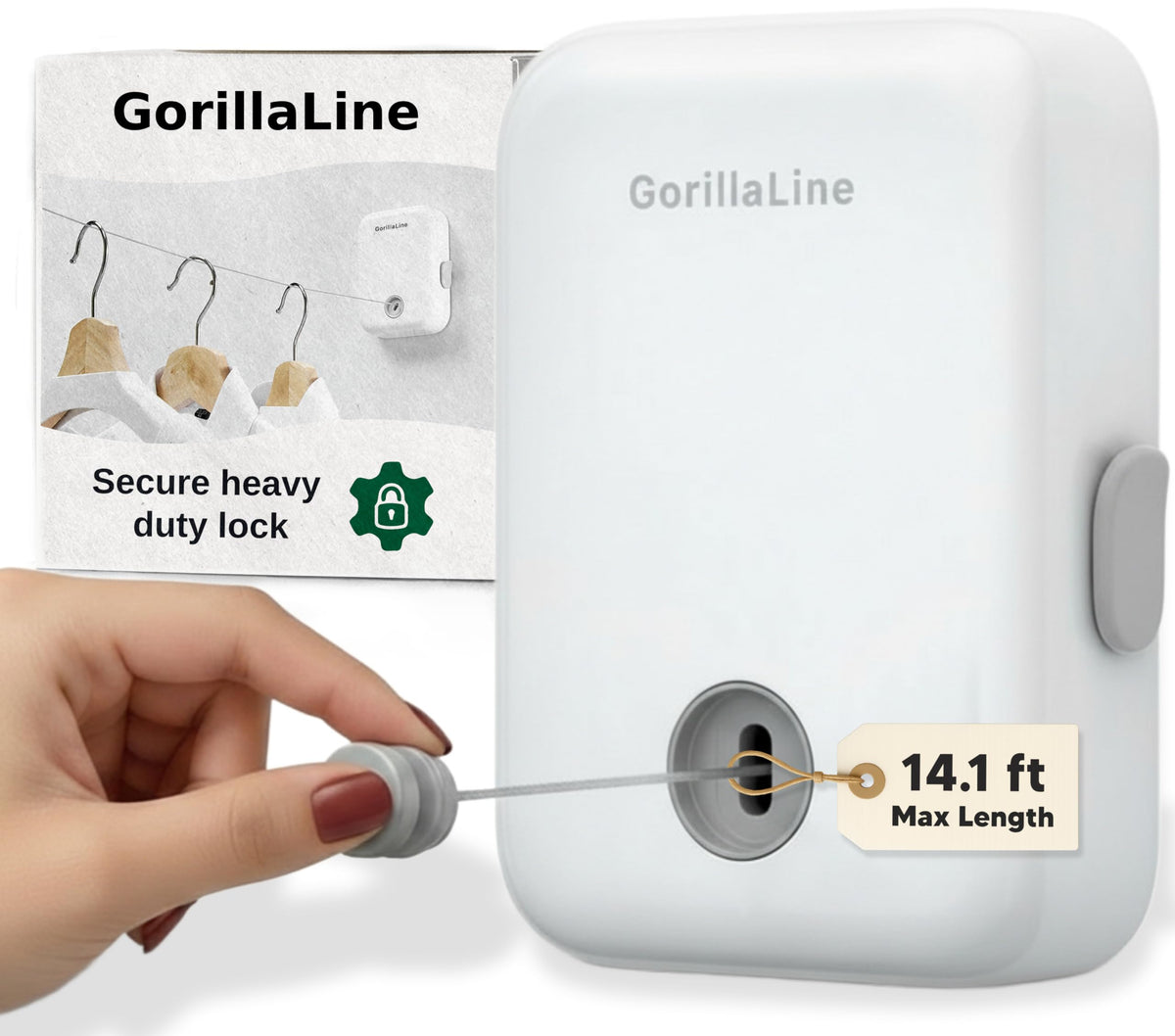 GorillaLine boîtier en acier inoxydable élégant pour intégration décorative