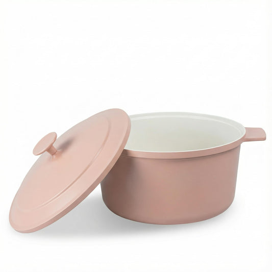 GOTHAM STEEL face emballage montrant la cocotte et ses accessoires, design pratique