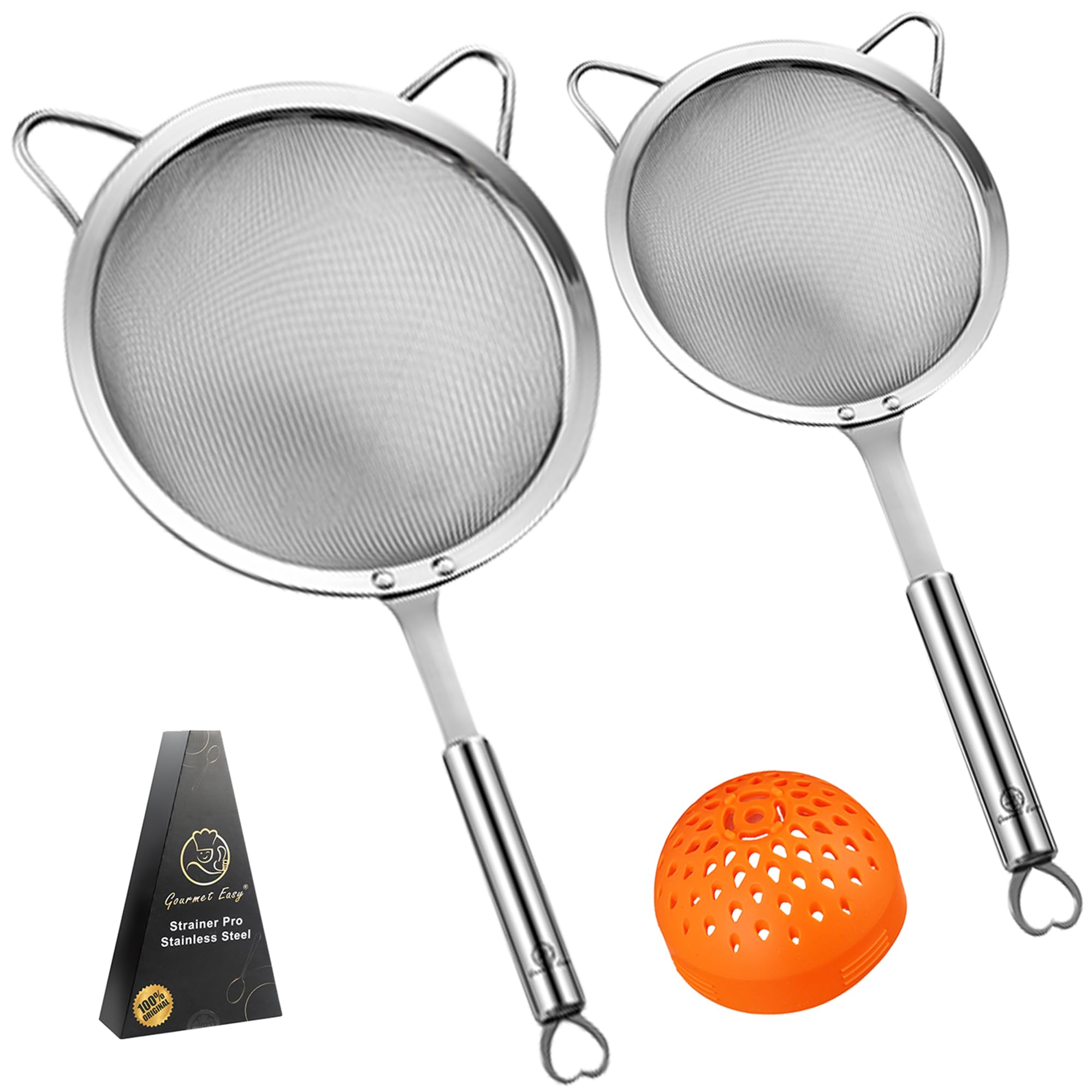Gourmet Easy face avant emballage montrant set trois pièces et qualité