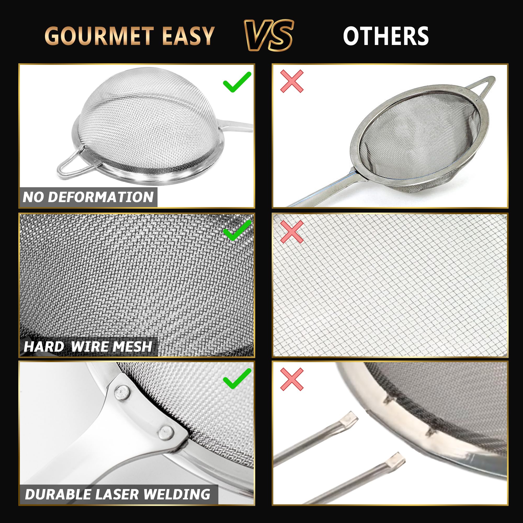 Gourmet Easy passoire pâtes en usage drainant sans éclaboussures