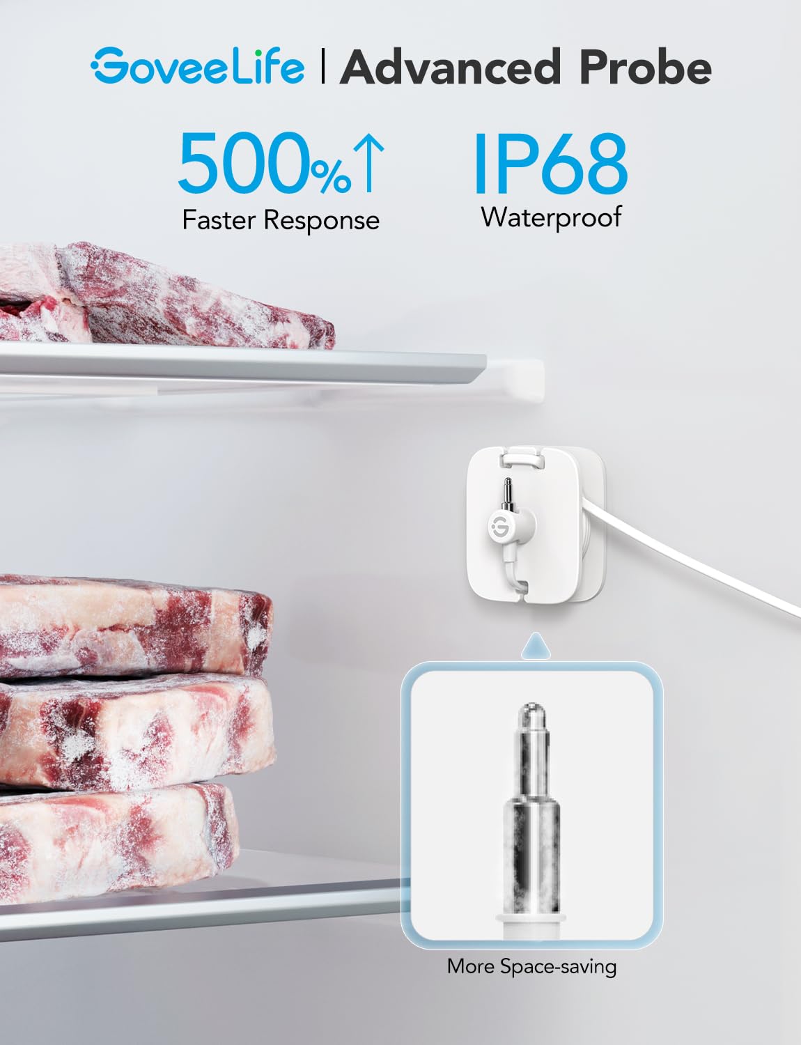 GoveeLife thermomètre en congélateur, surveillance continue des aliments