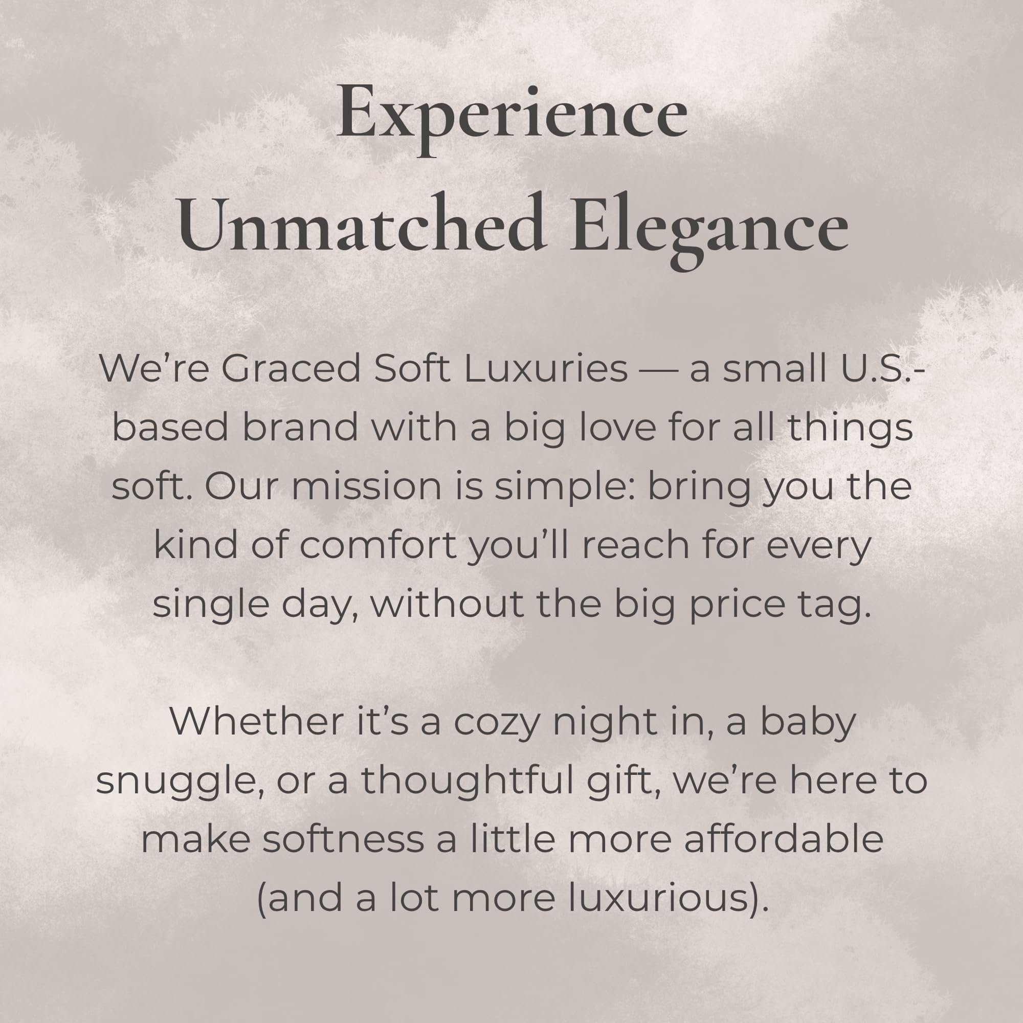 GRACED SOFT LUXURIES mise en scène chambre, ajoute texture et ambiance cosy