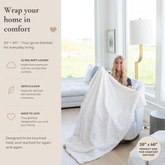 GRACED SOFT LUXURIES gros plan matière pelucheuse pour confort tactile
