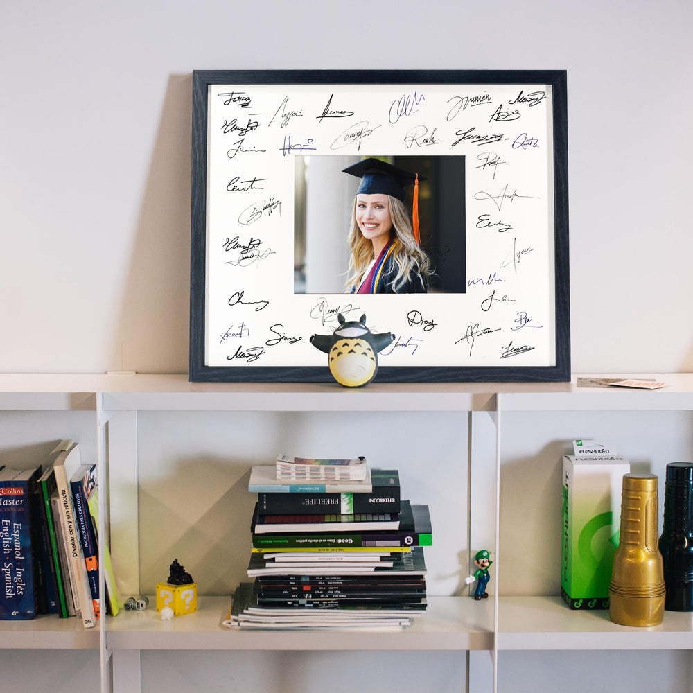 GraduationMall plexiglas clair protégeant la photo contre poussière